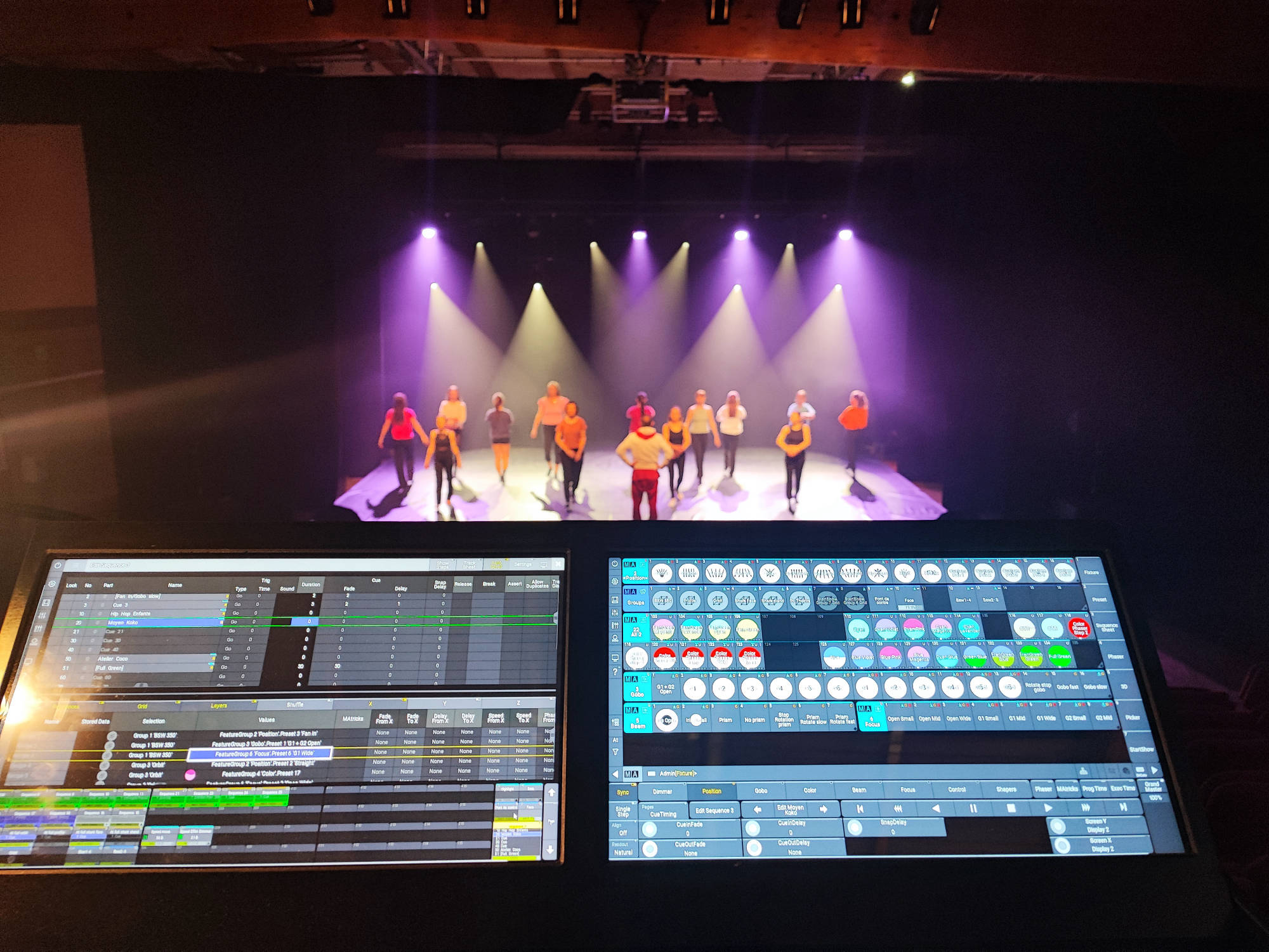 Spectacle Danse Lumière Son